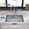 Elkay 18 Gauge Stainless Steel 25-1/2" x 18-1/2" x 9" Single Bowl Undermount Sink and Faucet Kit with Drain ECTRU24179RTFCC - alternate 2